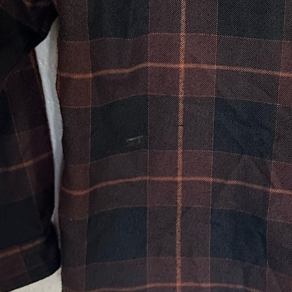 Dixxon Youth Plaid Flannel Shirt Small YOUTH DIVISION - Picture 3 of 4